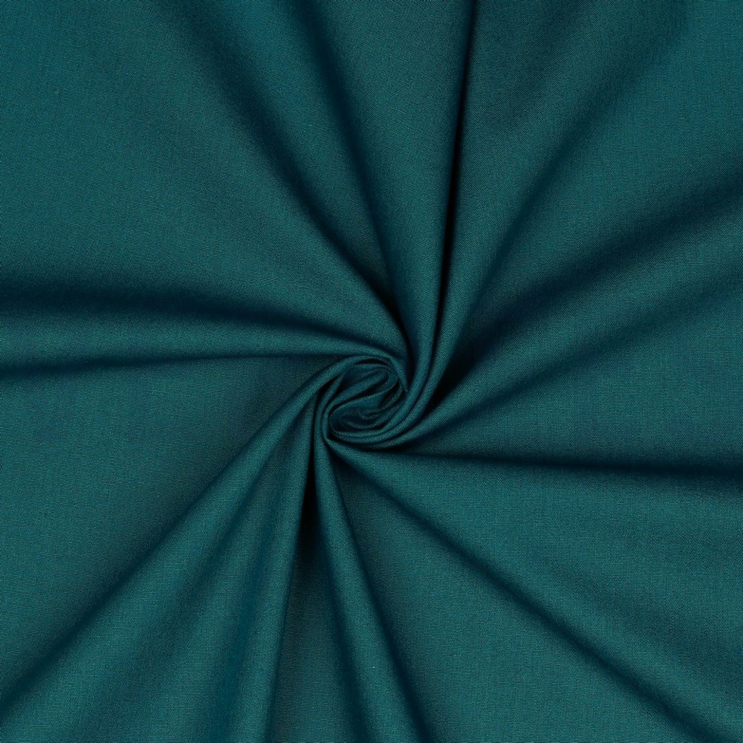COTTON POPLIN DARK PETROL #2