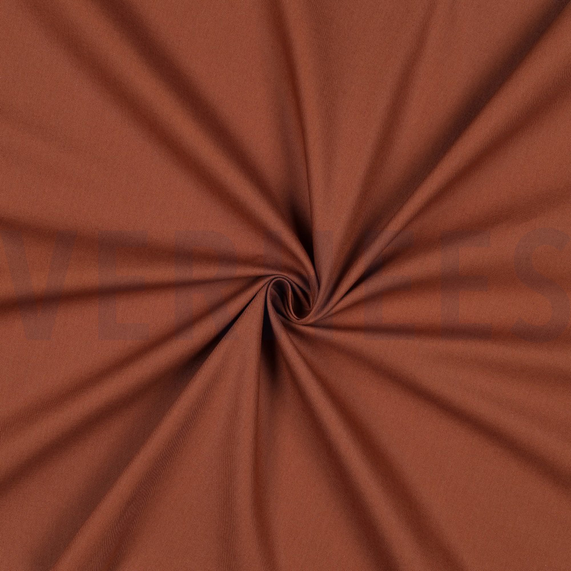 COTTON POPLIN DARK COGNAC (high resolution) #2