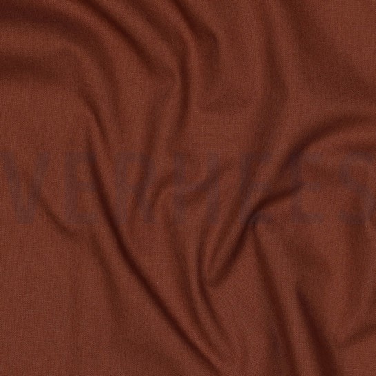 BAUMWOLLE POPELINE BRAUN #7
