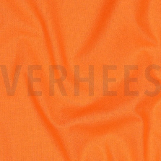 BAUMWOLLE POPELINE MANDARINENORANGE #7