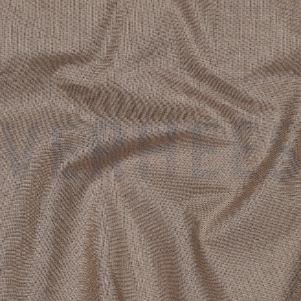 COTTON POPLIN LIGHT BROWN #2