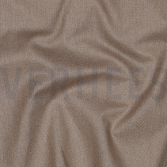 COTTON POPLIN LIGHT BROWN #7