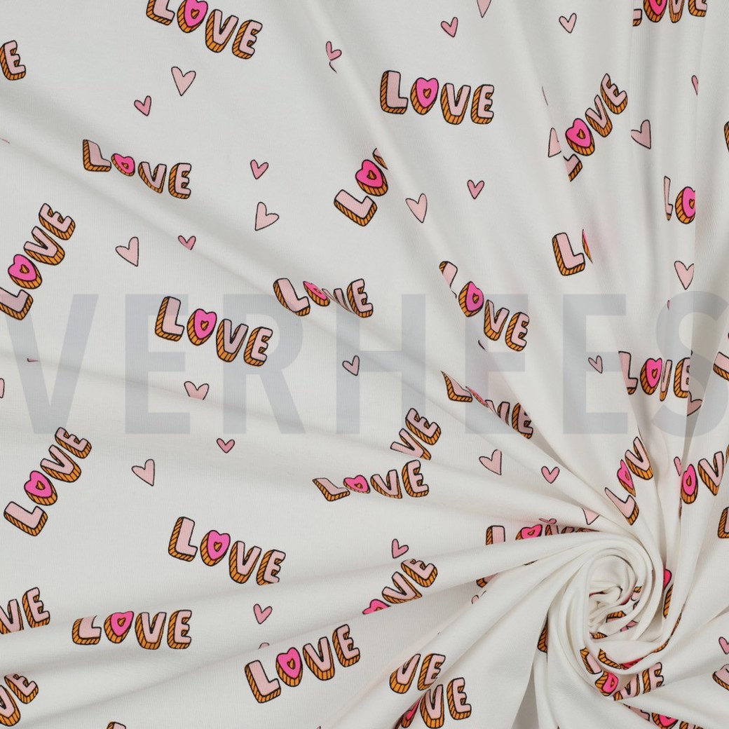 JERSEY NEON LOVE WHITE #2