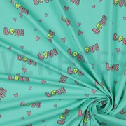 JERSEY NEON LOVE MINT (thumbnail) #2