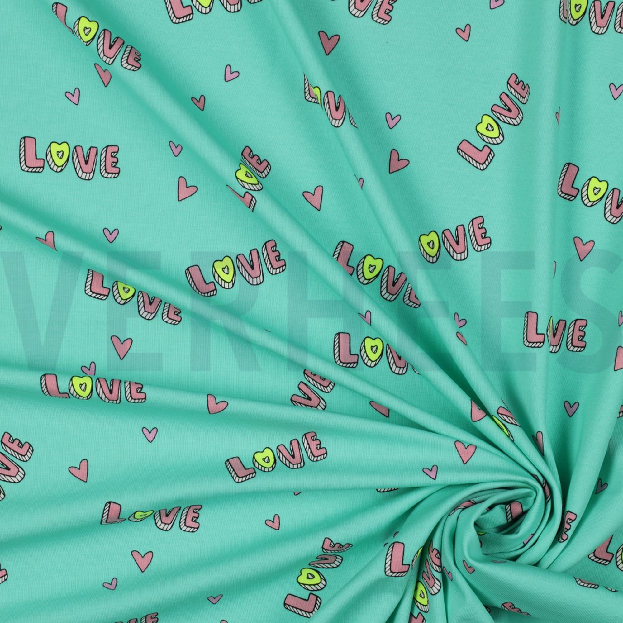JERSEY NEON LOVE MINT (high resolution) #2