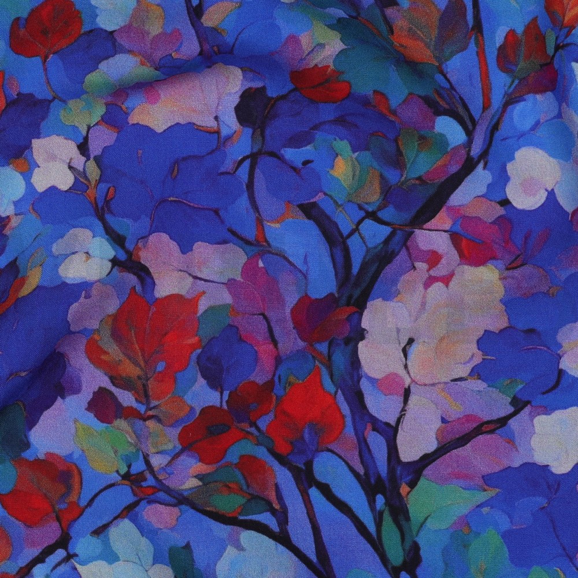 RADIANCE DIGITAL LEAVES COBALT (high resolution) #2