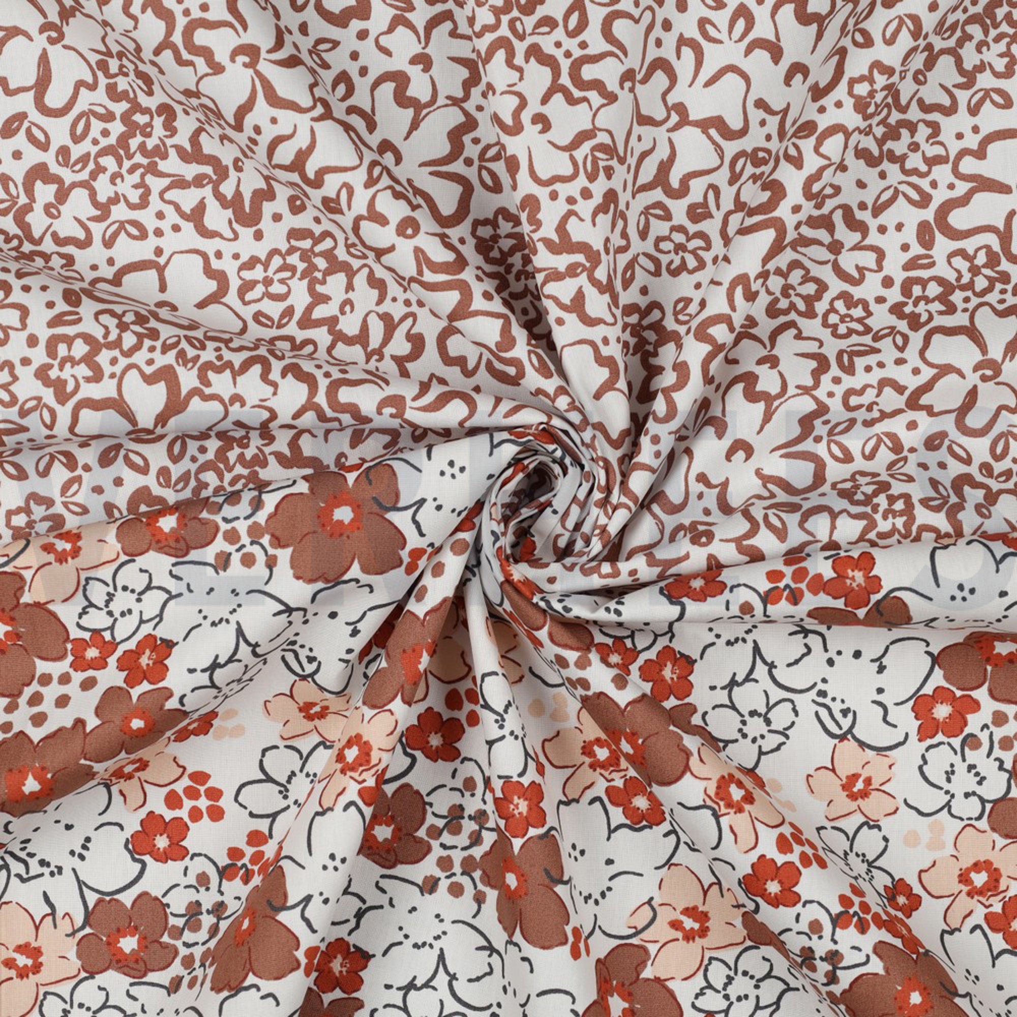 POPLIN WILD FLOWERS OFF WHITE (high resolution) #2