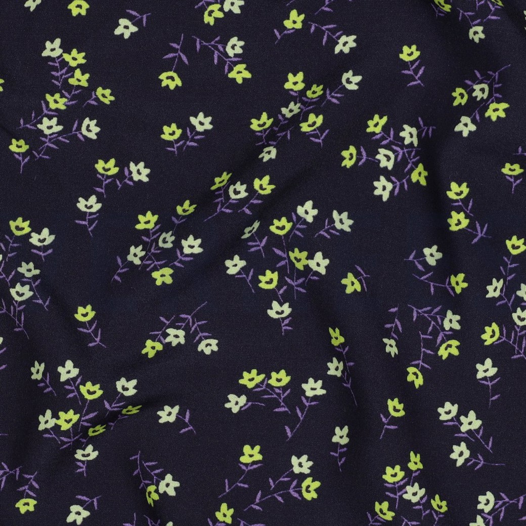 RADIANCE DIGITAL FLOWERS NAVY #2