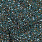 SOFT SWEAT SMALL FLOWERS PETROL (thumbnail) #2