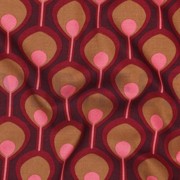 ROSELLA STRETCH ABSTRACT BORDEAUX (thumbnail) #2