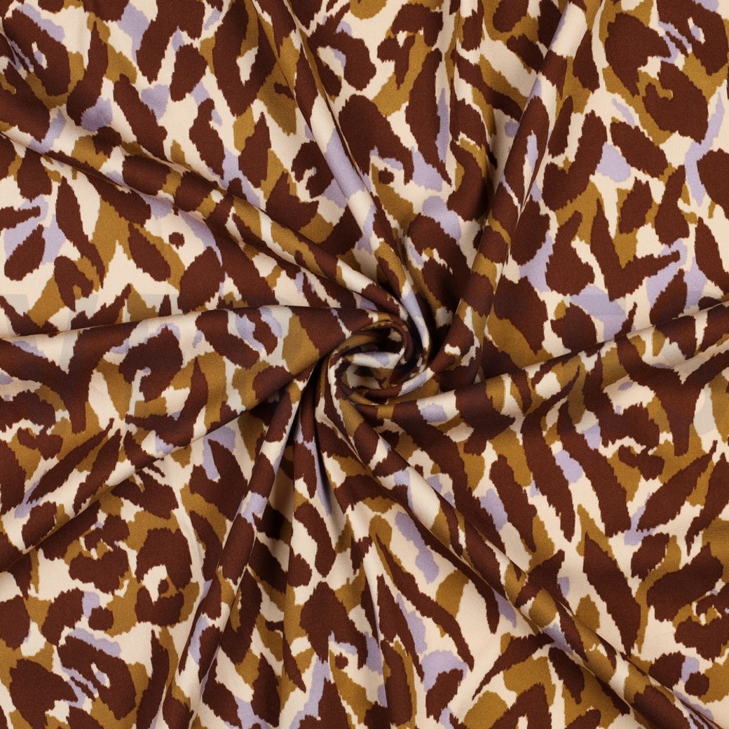 ROSELLA STRETCH ANIMAL SKIN LIGHT SALMON #2