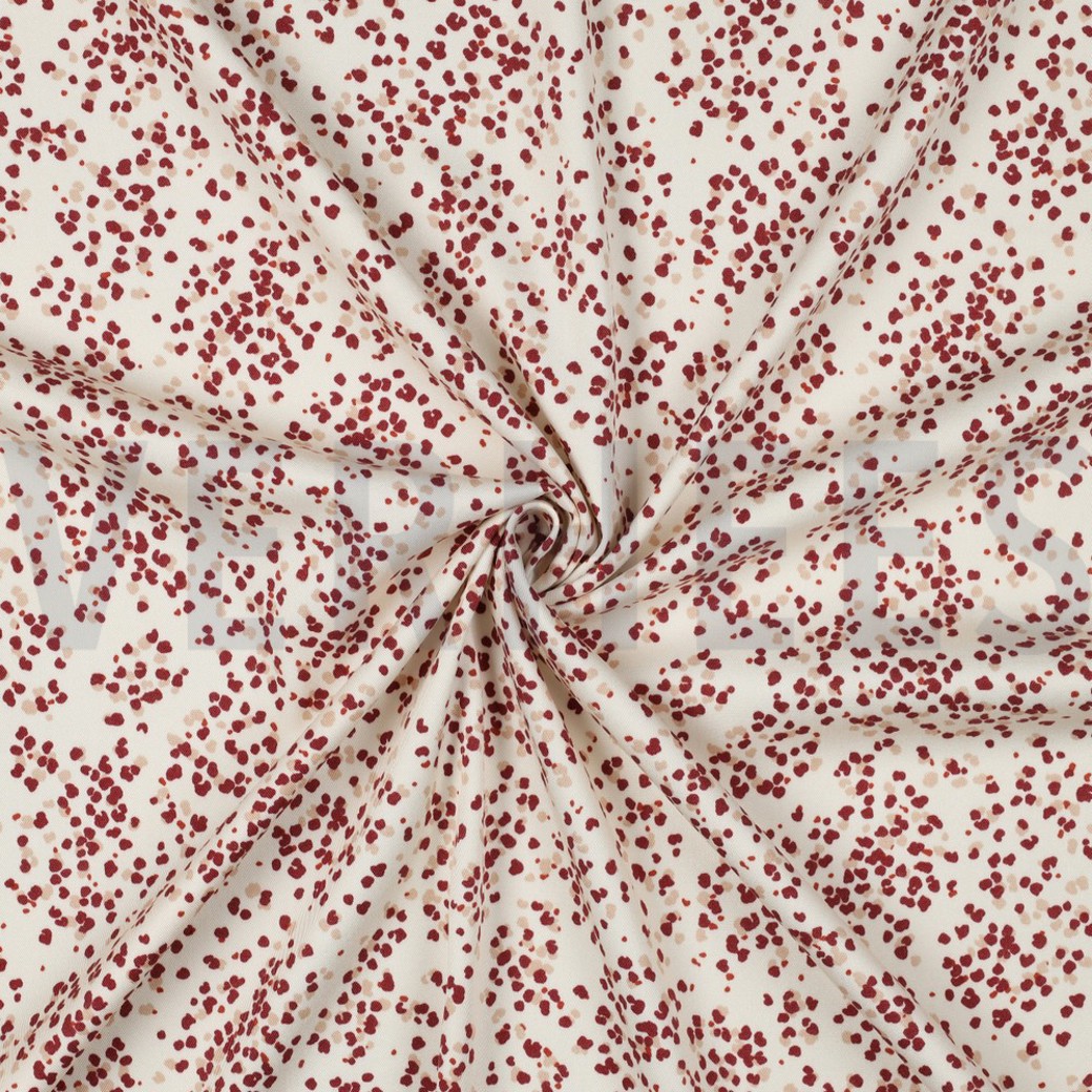 ROSELLA STRETCH DOTS OFF WHITE #2