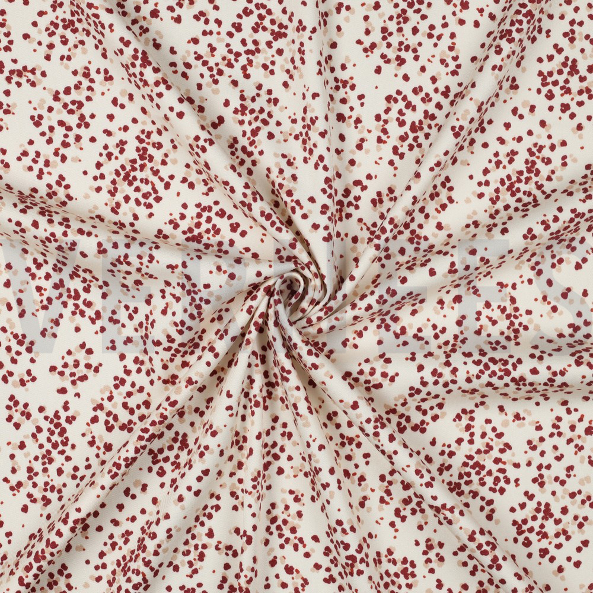 ROSELLA STRETCH DOTS OFF WHITE (high resolution) #2