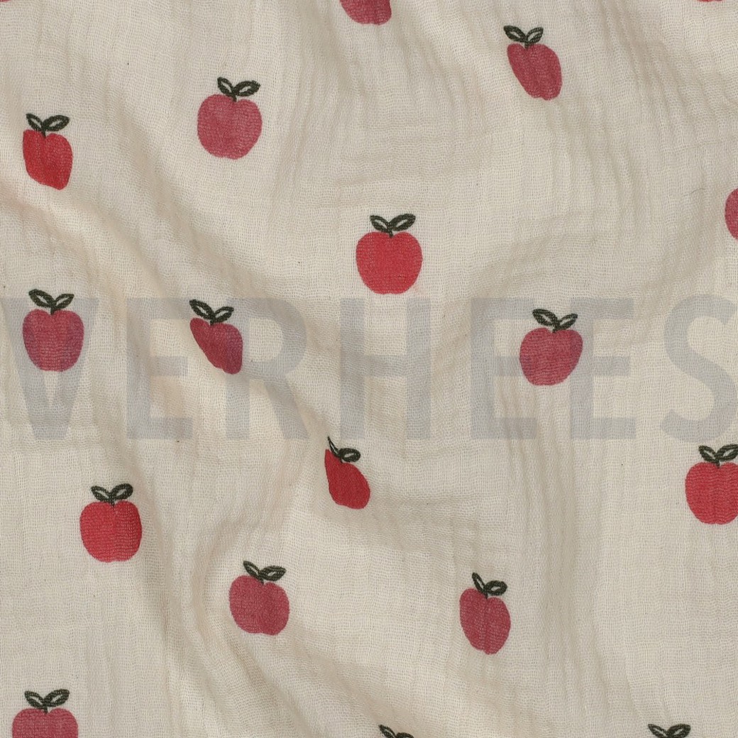 DOUBLE GAUZE FRUITS NATURAL #2