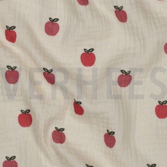 DOUBLE GAUZE FRUITS NATURAL #7