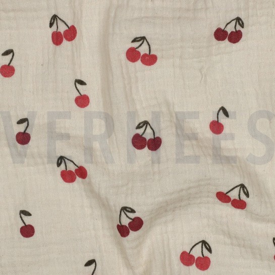 DOUBLE GAUZE FRUITS NATURAL #7