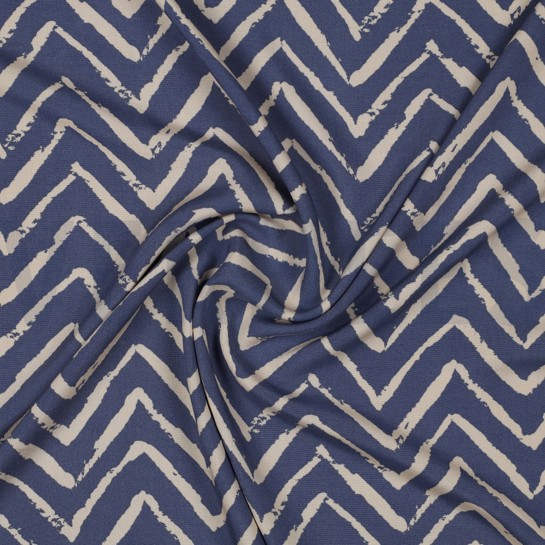 VISCOSE RADIANCE ZIG ZAG JEANS #7