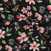SOFTSHELL DIGITAL FLOWERS BLACK (thumbnail) #2