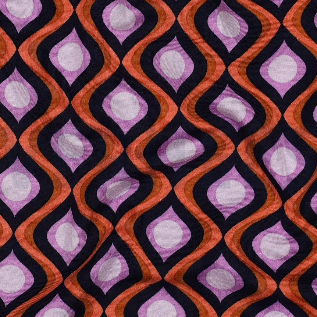 PUNTA DI ROMA GRAPHIC NAVY/ ORANGE #2
