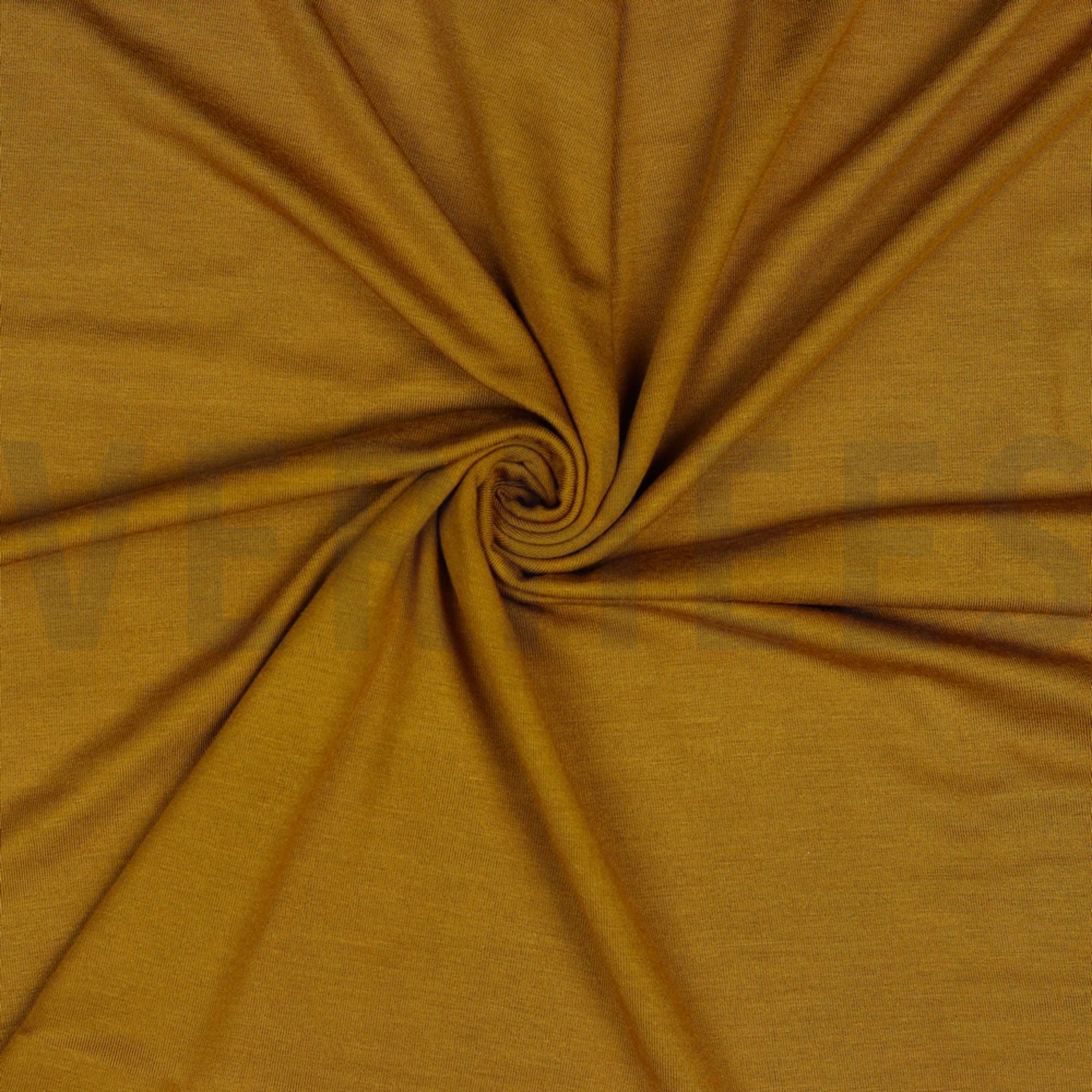 TENCEL™ MODAL JERSEY MUSTARD (high resolution) #2