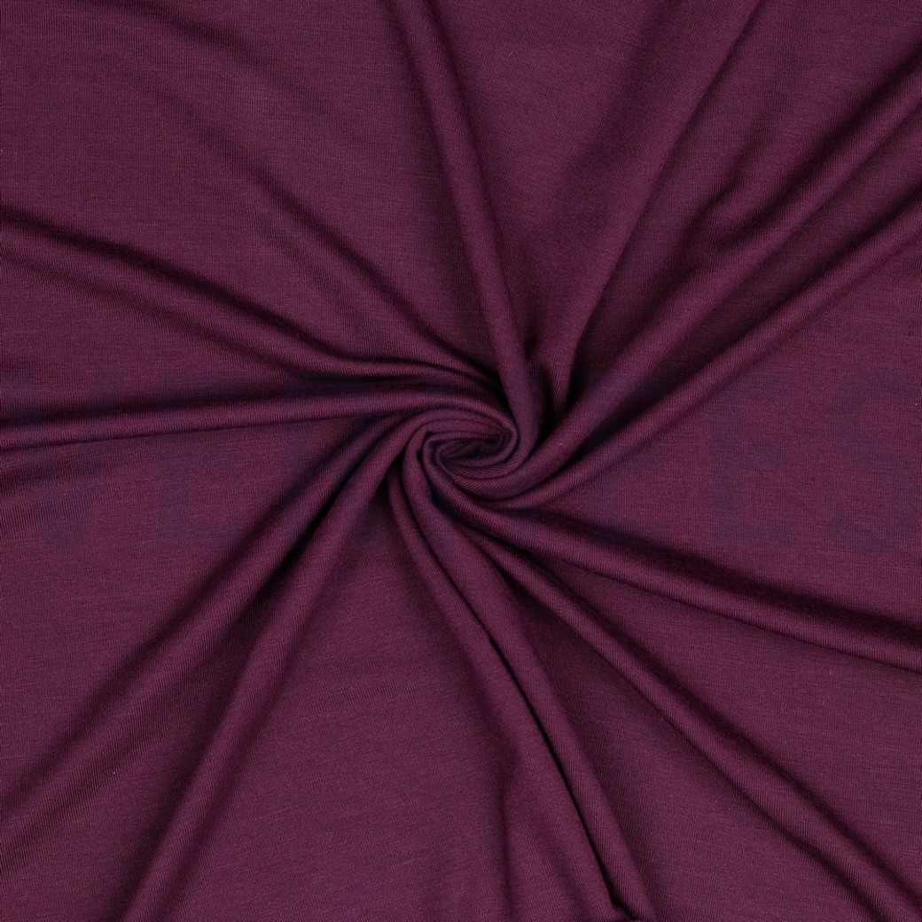 TENCEL™ MODAL JERSEY AUBERGINE #2