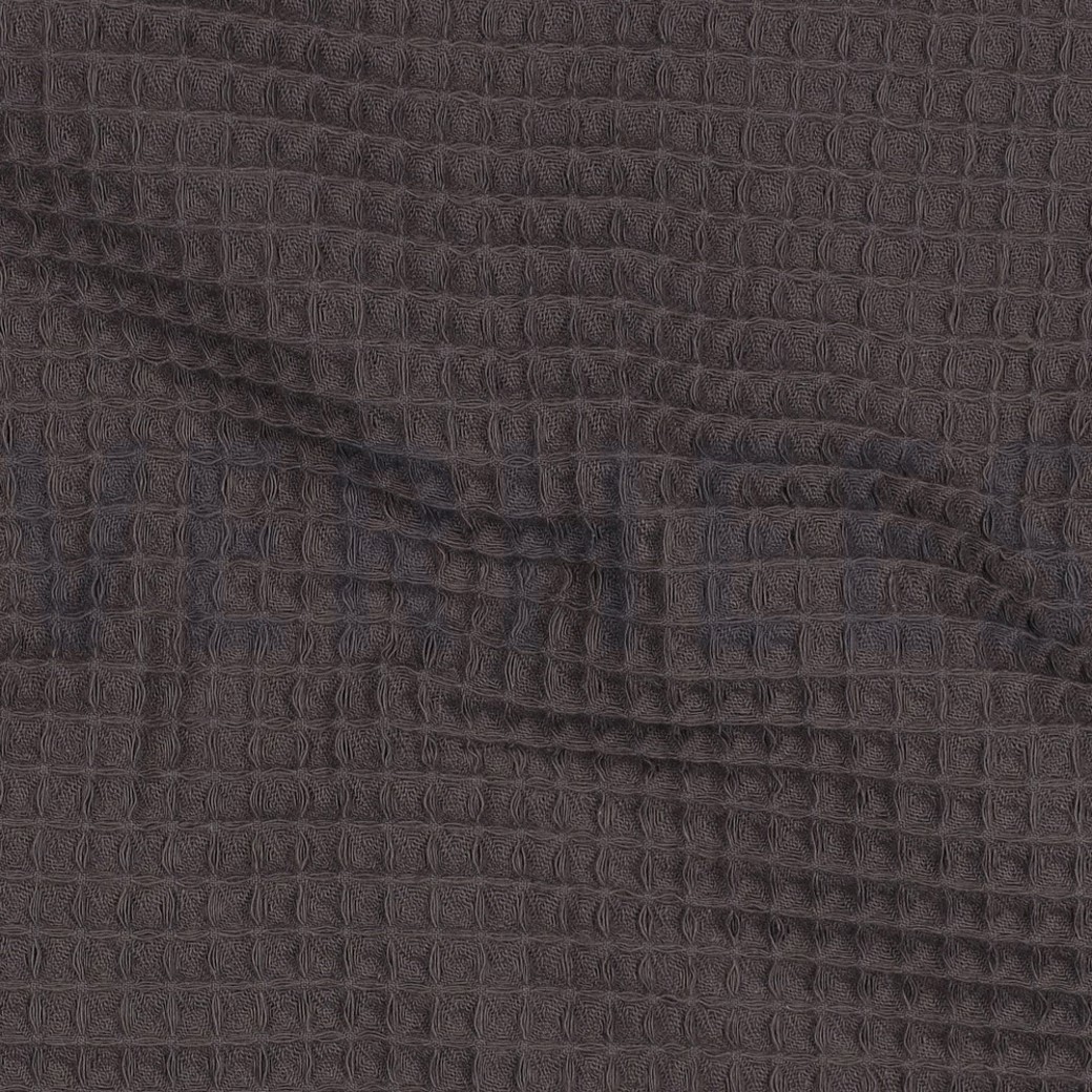 COTTON WAFFLE ANTHRACITE #2