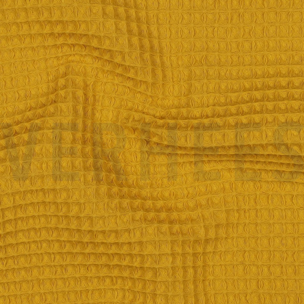 COTTON WAFFLE YELLOW #2