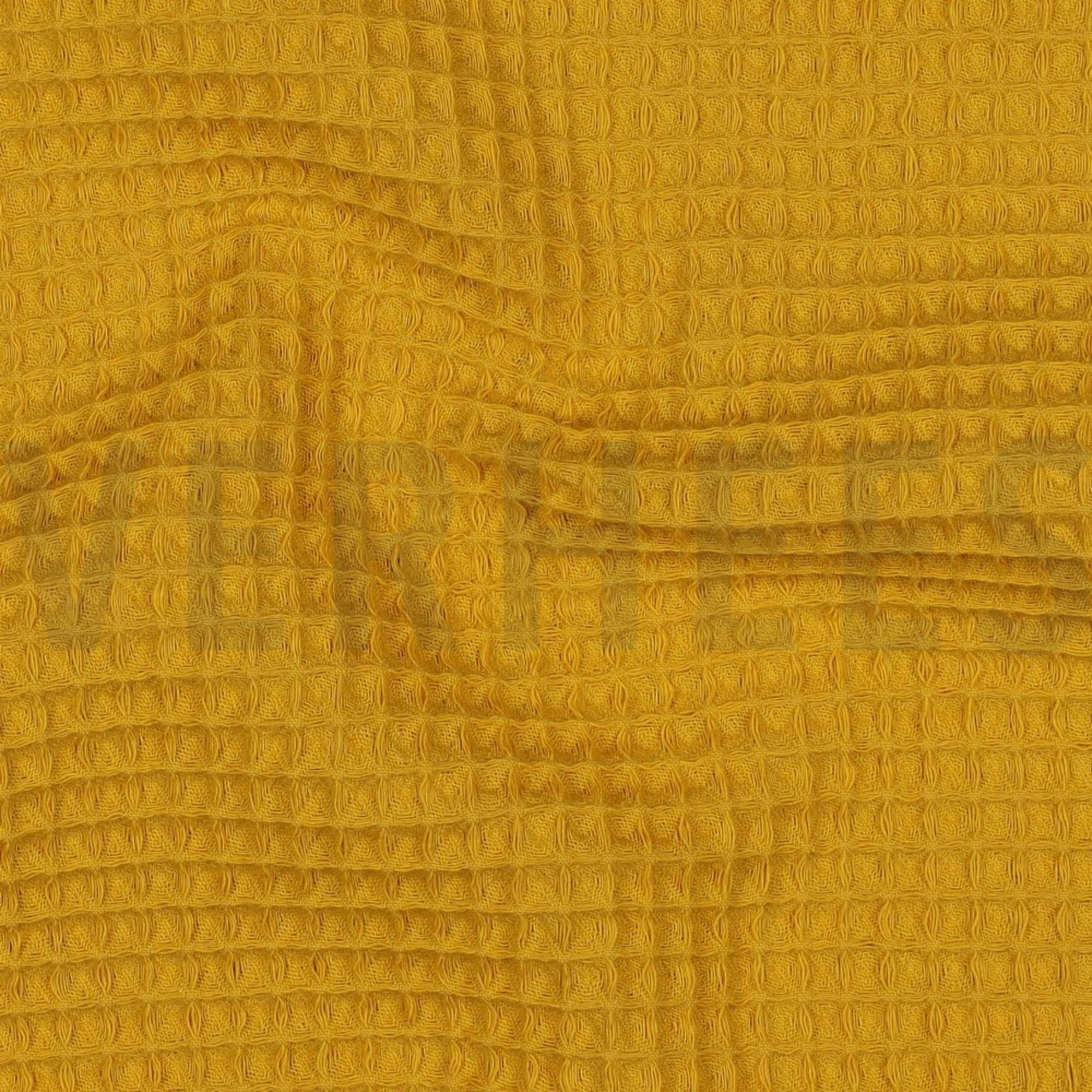 COTTON WAFFLE YELLOW (high resolution) #2