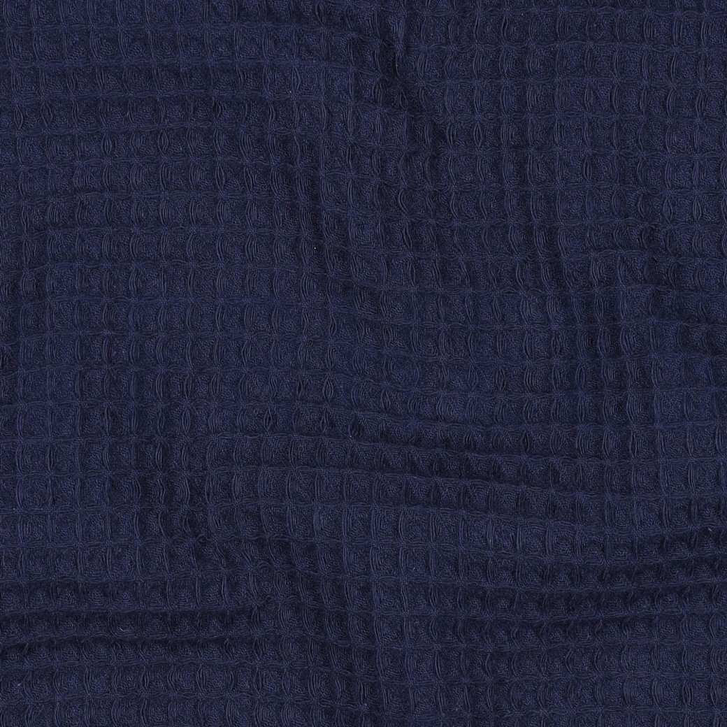 COTTON WAFFLE NAVY #2