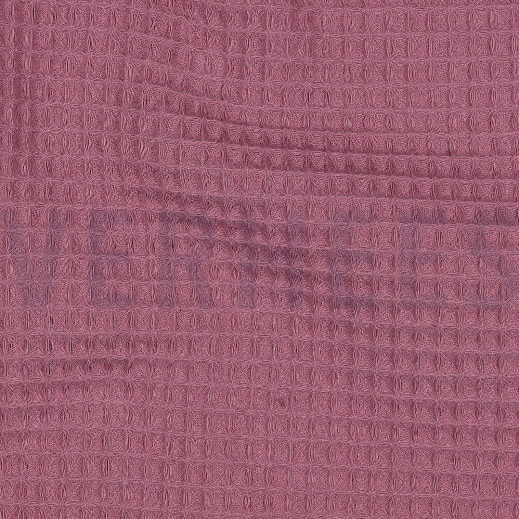 COTTON WAFFLE MAUVE #2