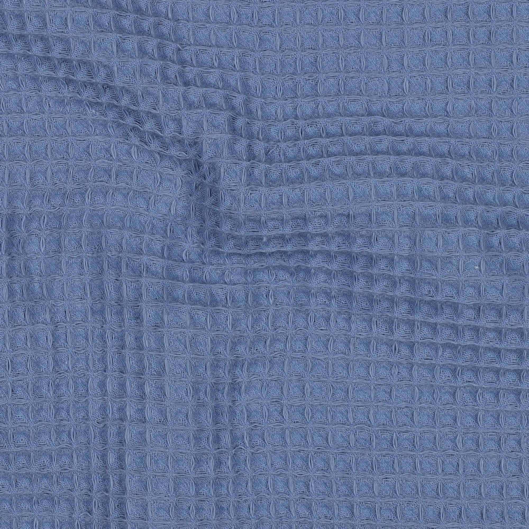 COTTON WAFFLE BLUE (high resolution) #2