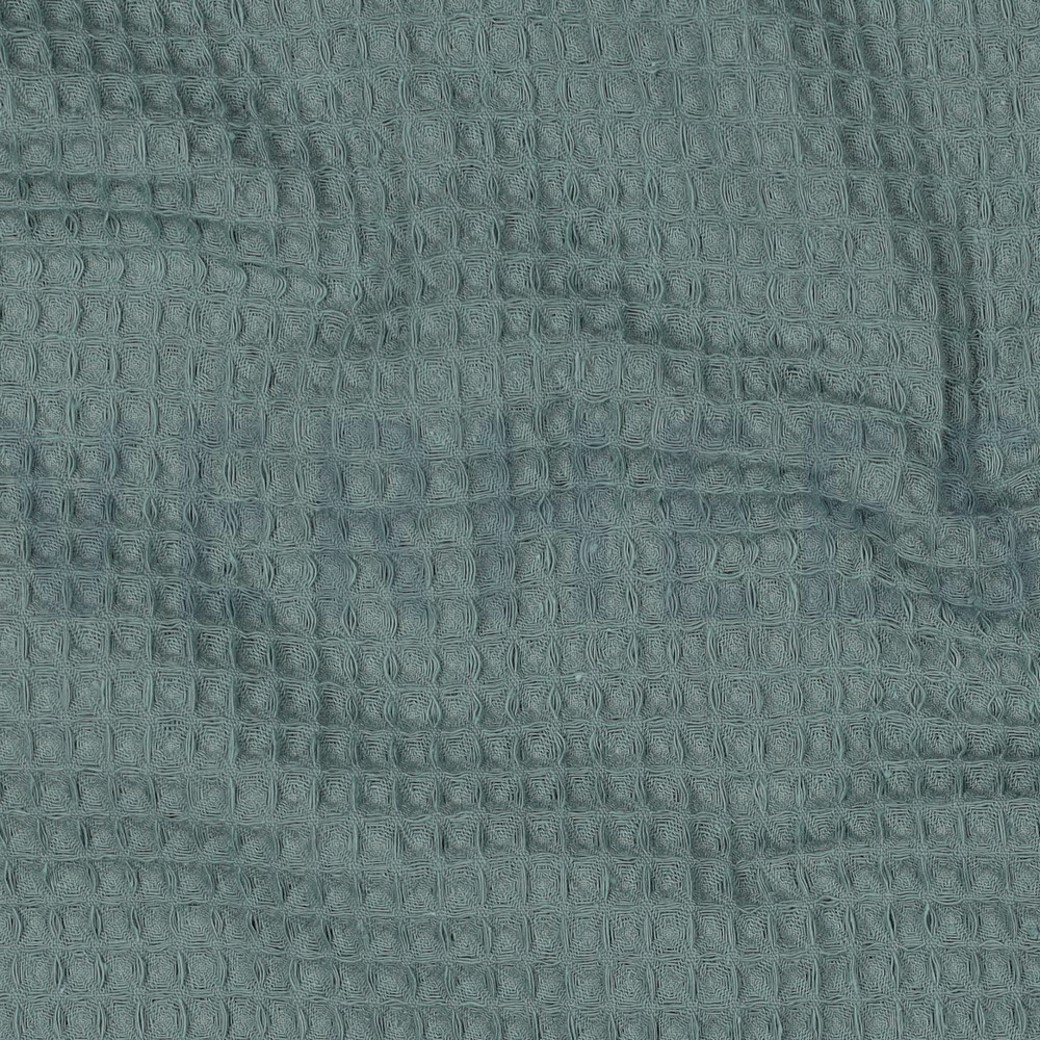 COTTON WAFFLE OLD GREEN #2