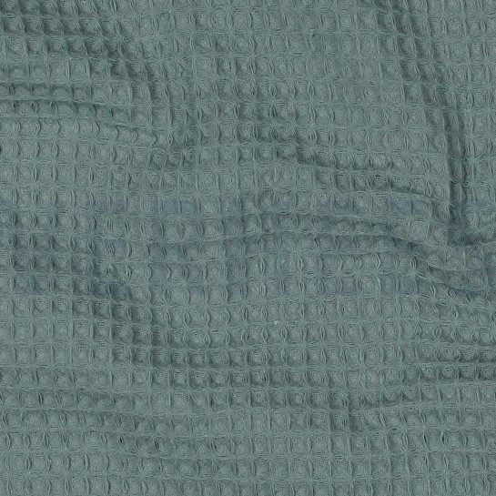 BAUMWOLLE WAFFEL ALTGRÜN #7