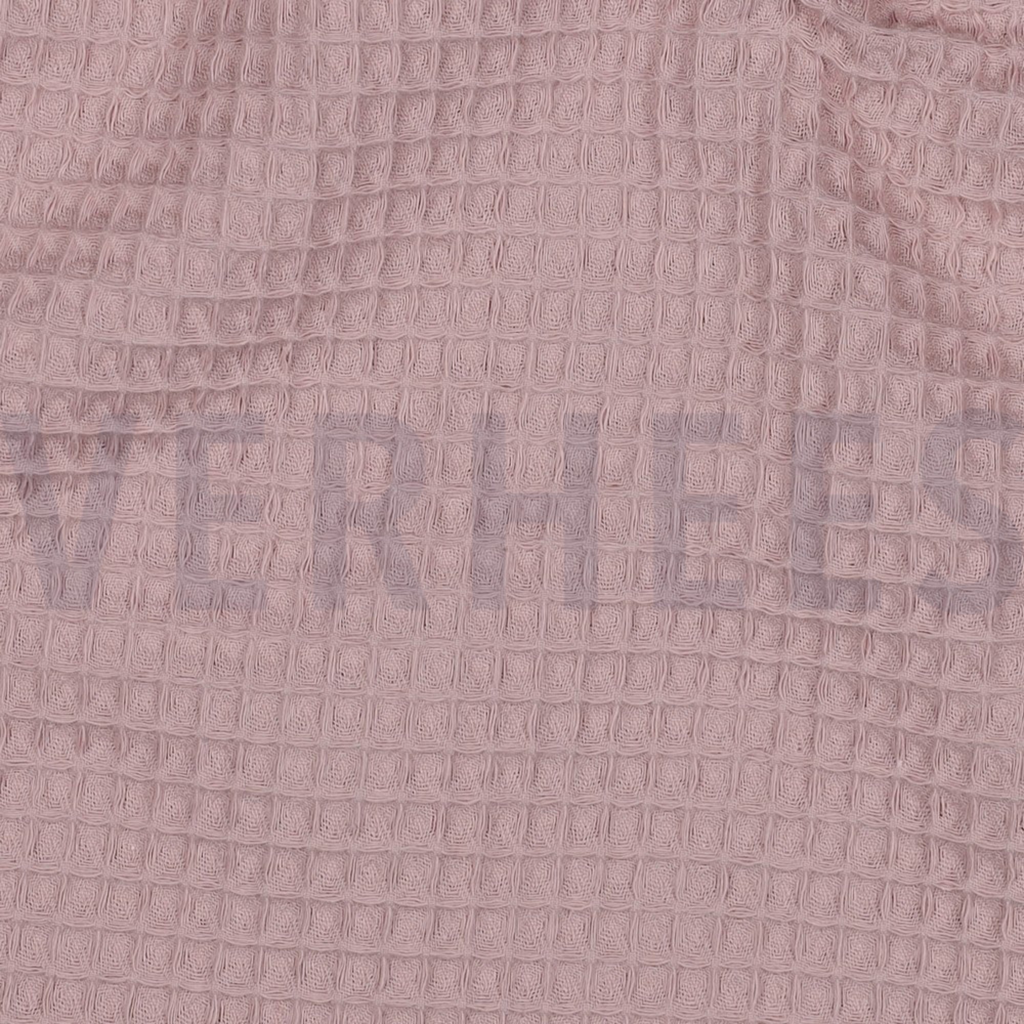 COTTON WAFFLE SOFT ROSE (high resolution) #2