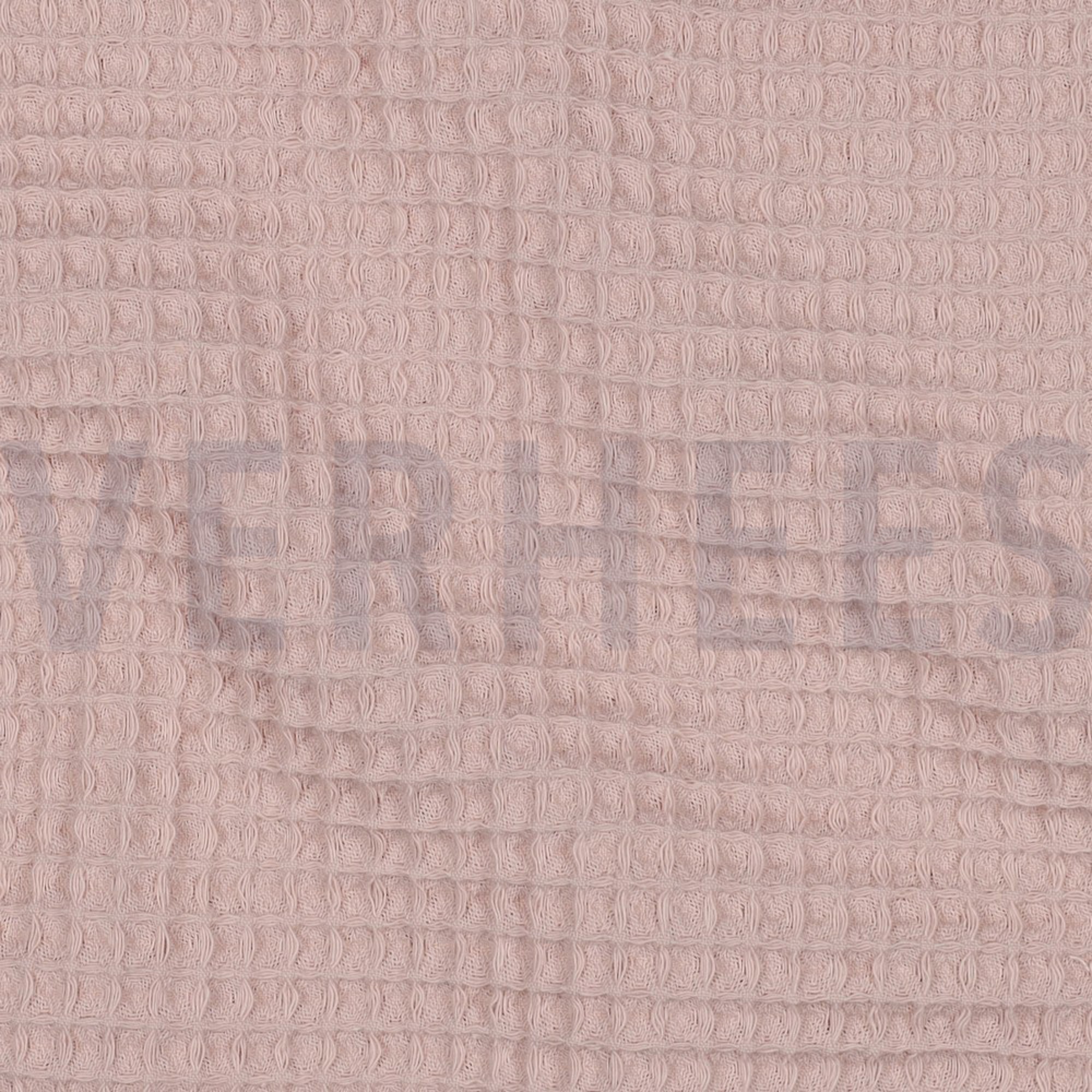 COTTON WAFFLE BLEACHED ROSE (high resolution) #2