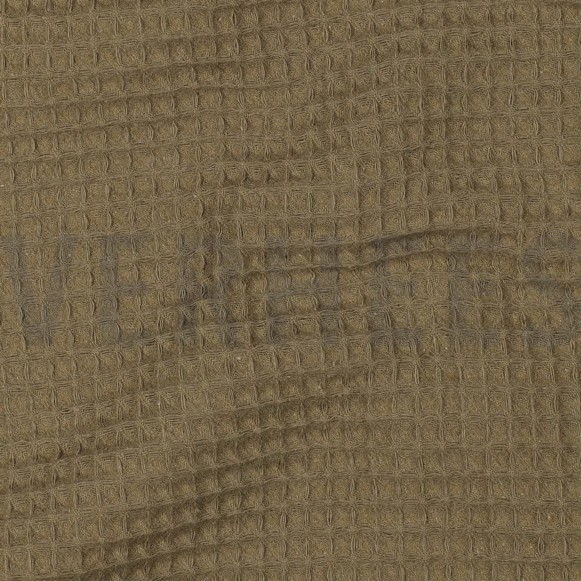 COTTON WAFFLE MOSS GREEN (high resolution) #2