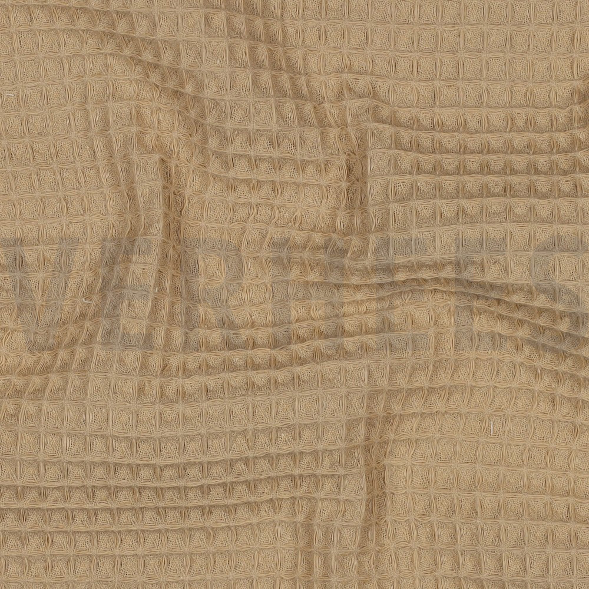 COTTON WAFFLE LIGHT SAND (high resolution) #2