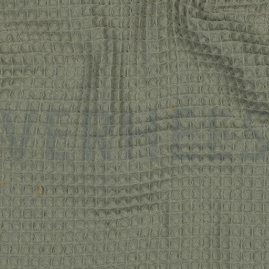 COTTON WAFFLE DARK MINT #2