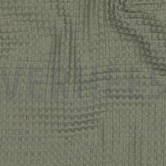 BAUMWOLLE WAFFEL DUNKEL MINZE #7