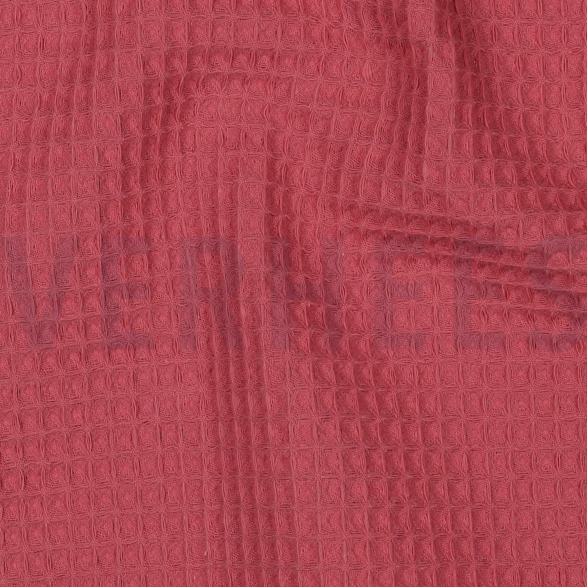COTTON WAFFLE DARK ROSE (high resolution) #2