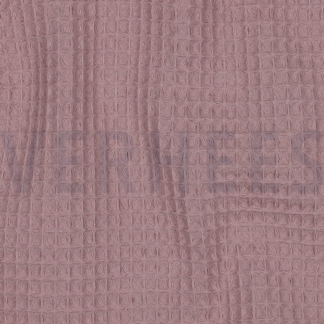 COTTON WAFFLE DARK POWDER #2