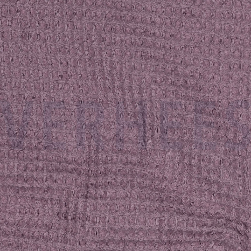 COTTON WAFFLE OLD PURPLE #2