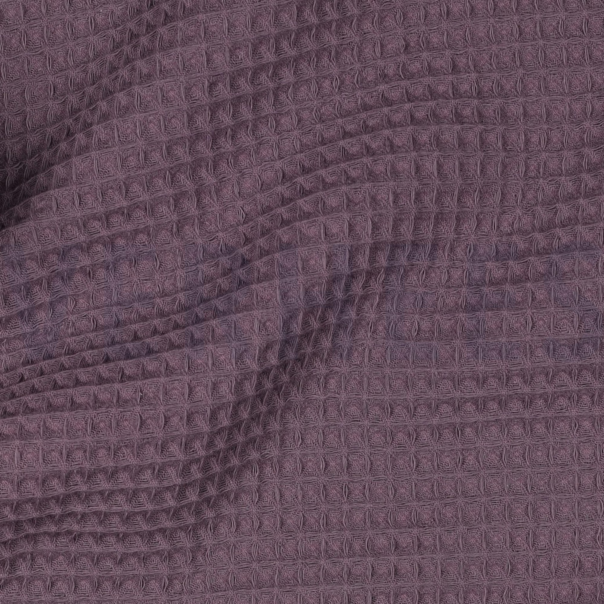 COTTON WAFFLE MULBERRY (high resolution) #2