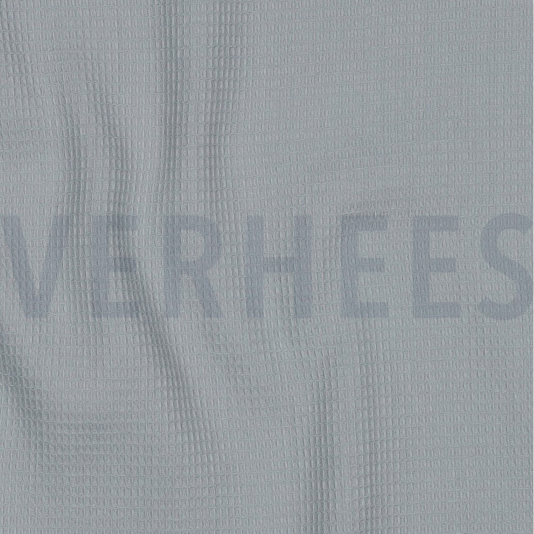 COTTON WAFFLE SMALL PALE TURQUOISE #2