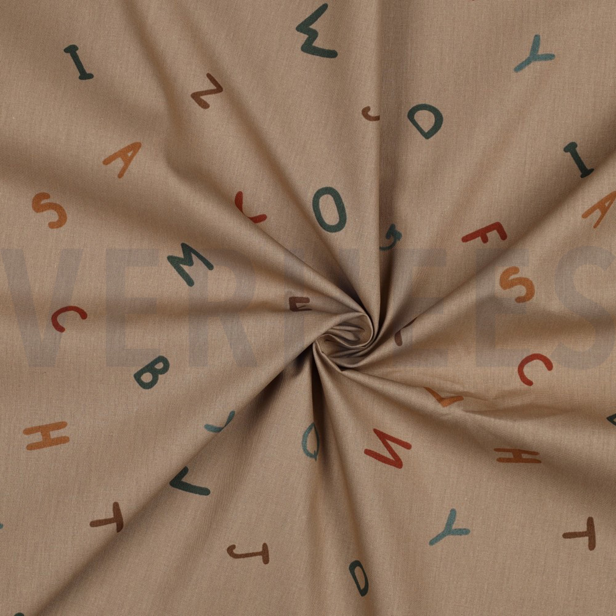 POPLIN LETTERS SAND (high resolution) #2