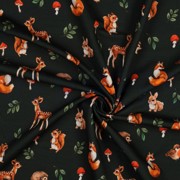 FRENCH TERRY DIGITAL WOODLAND ARMY GREEN (thumbnail) #2