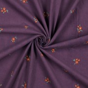 BABYCORD FLOWERS DARK PURPLE (thumbnail) #2