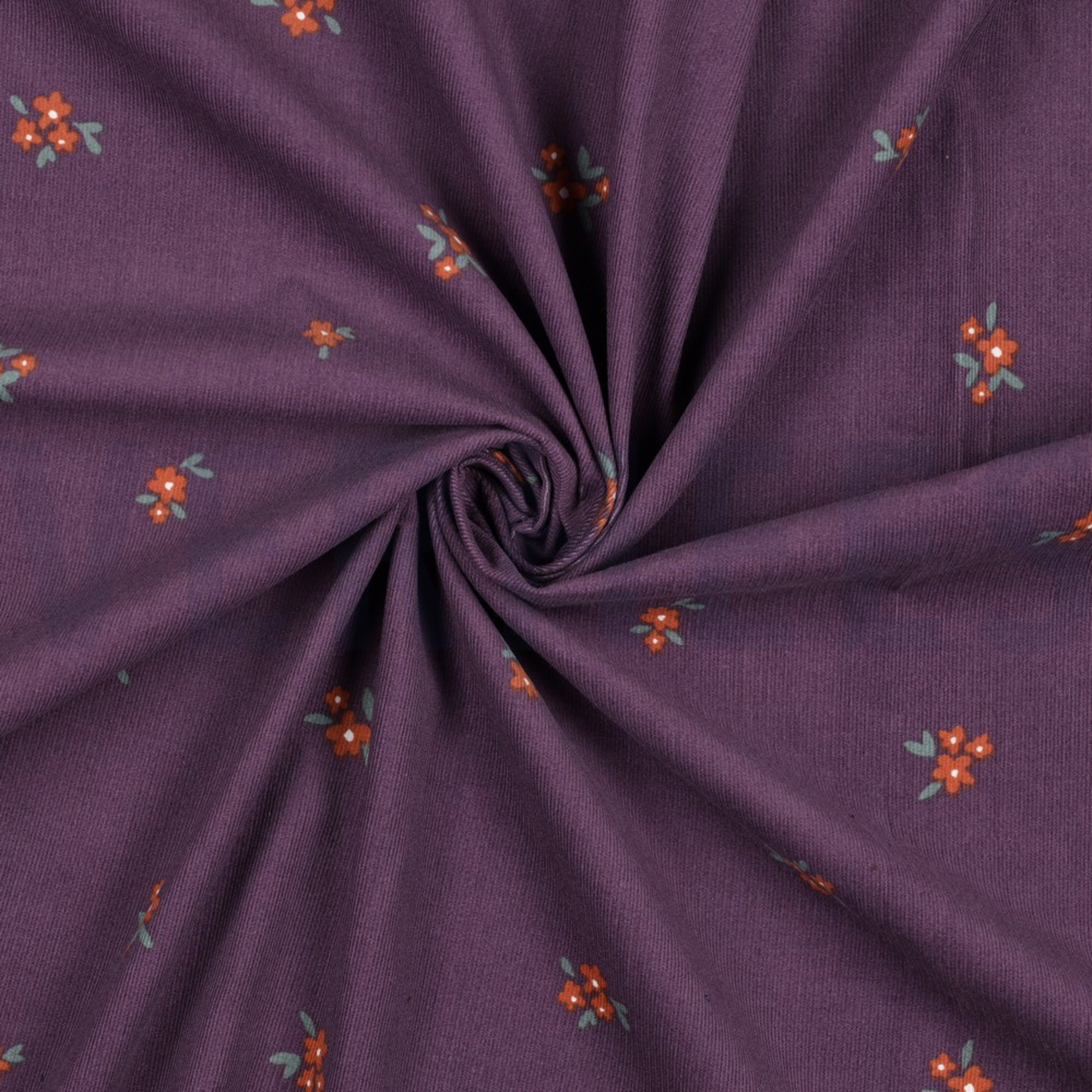 BABYCORD FLOWERS DARK PURPLE (high resolution) #2
