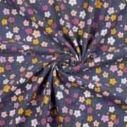 BABYCORD SMALL FLOWERS JEANS (thumbnail) #2