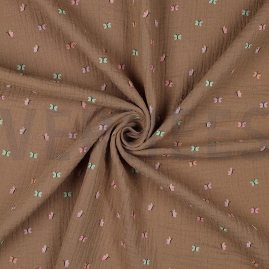 MUSSELIN SCHMETTERLINGE KAMEL #7